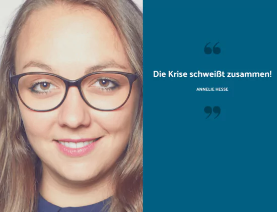 Wir bleiben zu Hause - Interview mit Annelie Hesse