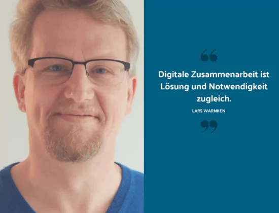 digitale Zusammenarbeit - Lars Warnken im Interview